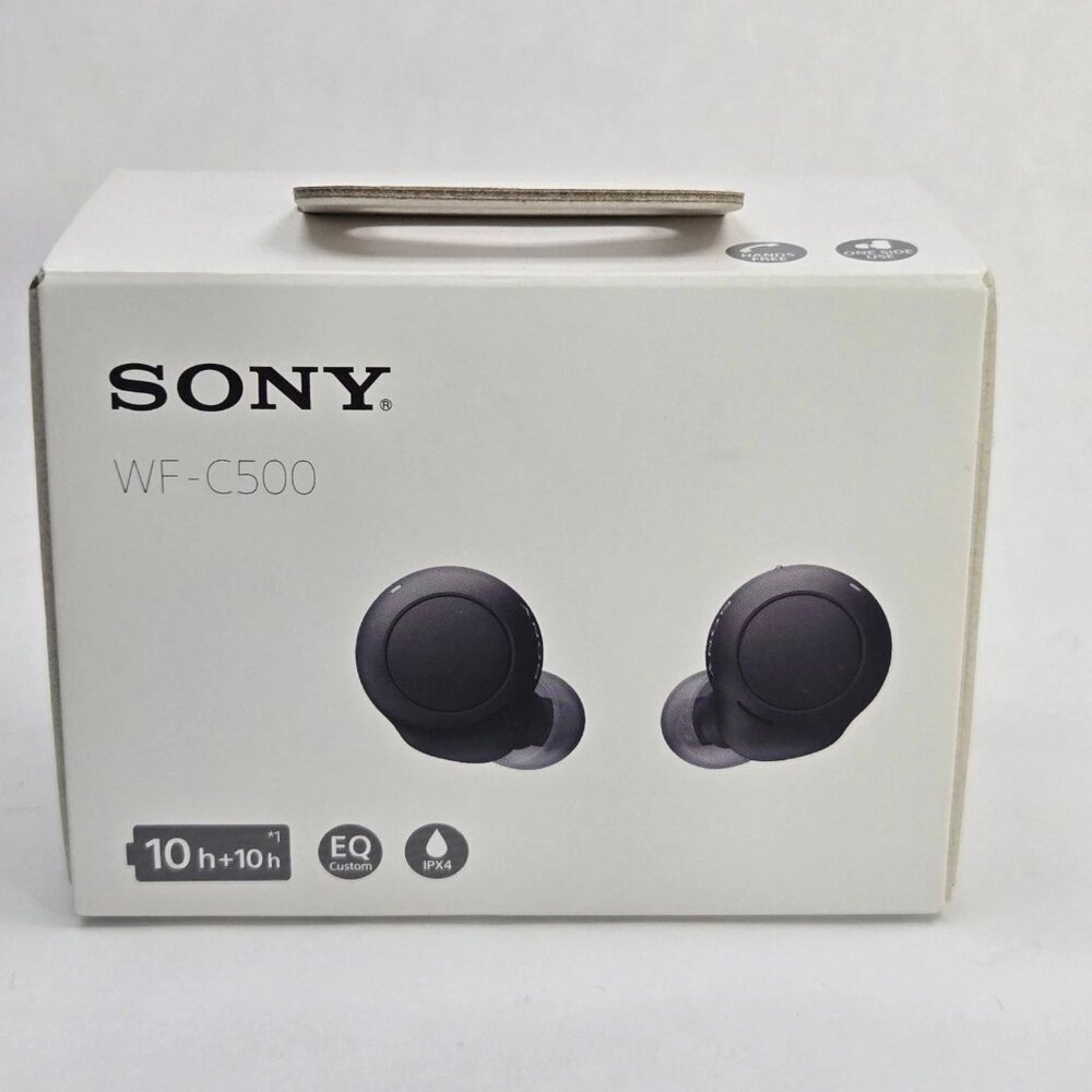 Sony WF-C500 Truly Wireless in-Ear Headphones Black NEW